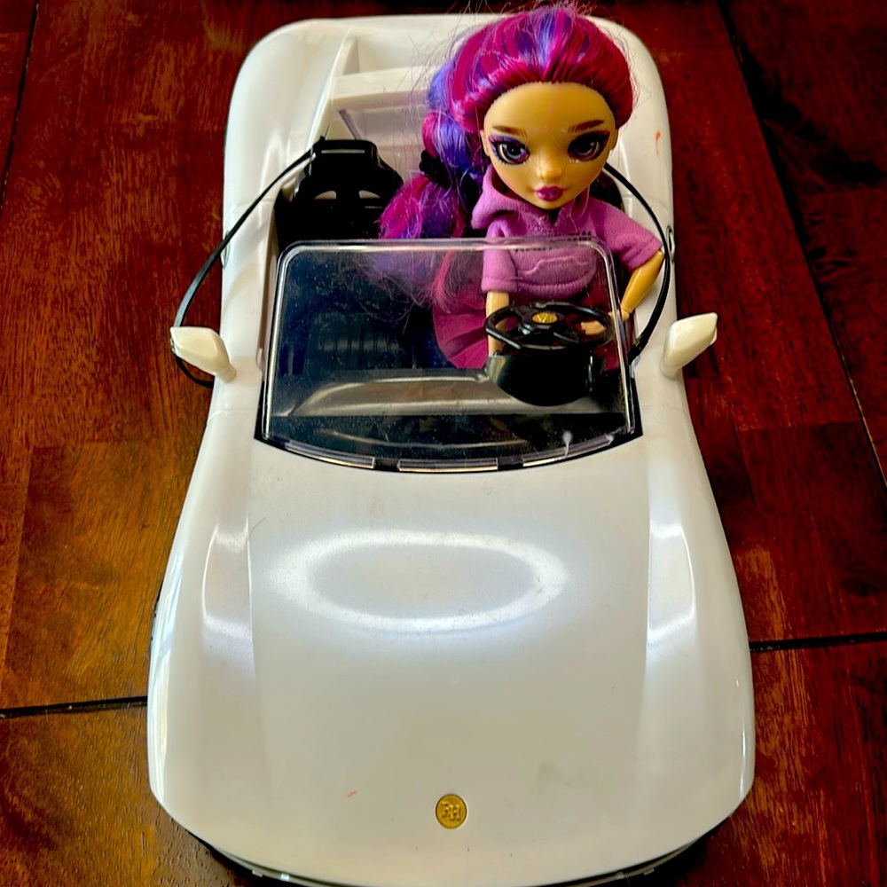 Rainbow high car and doll
